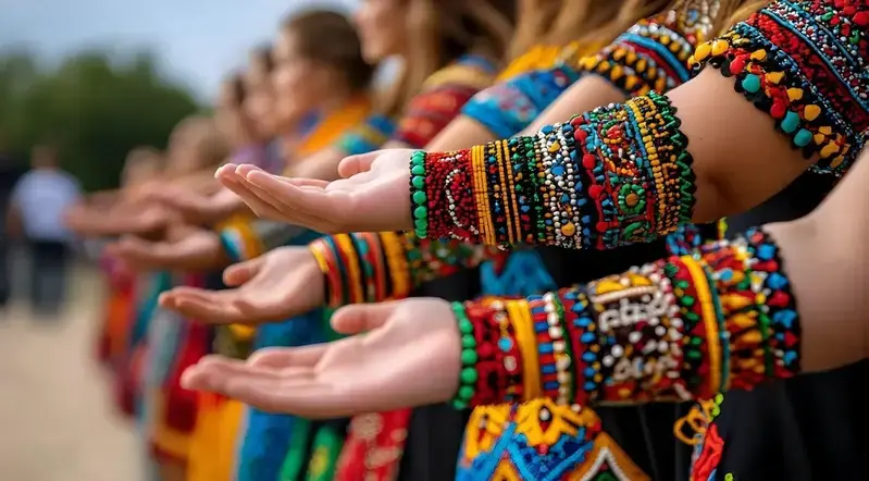 Gente participando en un recorrido cultural en Flores Petén.